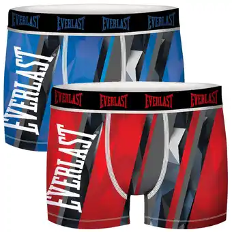 Decathlon 2 everlast rode en blauwe boxershorts aanbieding