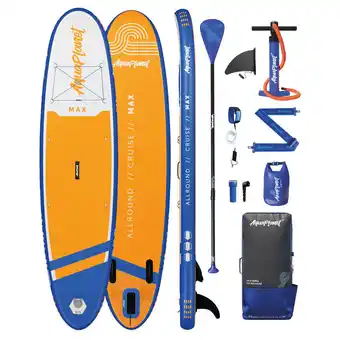 Decathlon Aquaplanet opblaasbare sup - max oranje aanbieding
