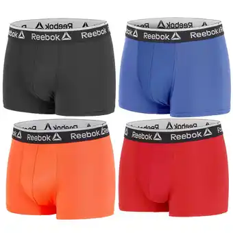 Decathlon Set 4 boxershorts reebok - 4 kleuren aanbieding