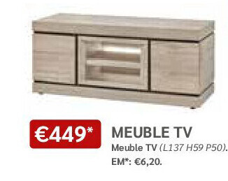 Crack Meuble tv aanbieding
