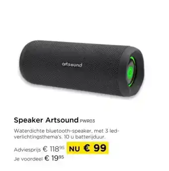 Molecule Speaker artsound pwro3 aanbieding