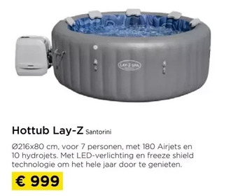 Hottub lay-z santorini