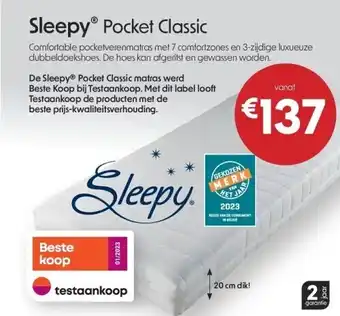 Sleepworld Sleepy® pocket classic aanbieding