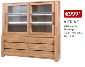 Crack Vitrine aanbieding