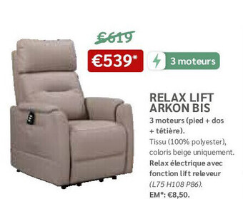 Crack Relax lift arkon bis aanbieding
