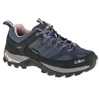 Decathlon Cmp rigel low wmn, vrouwen, trekking, trekkingschoenen, marineblauw aanbieding