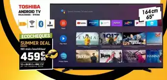 Electro Depot Toshiba android tv aanbieding
