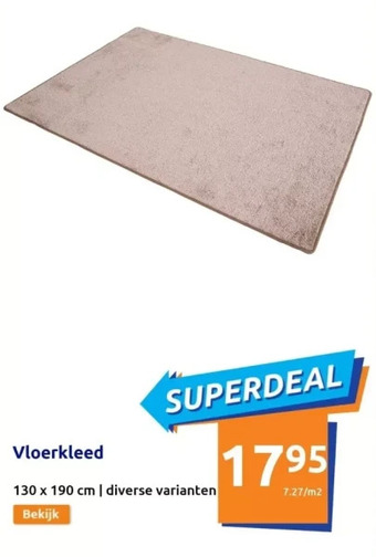 Action Vloerkleed aanbieding