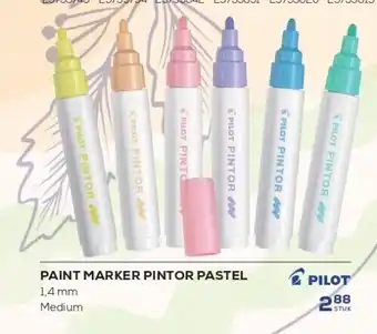 Supra Bazar Paint marker pintor pastel 1,4 mm medium aanbieding