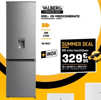 Electro Depot Koel- en vriescombinatie aanbieding
