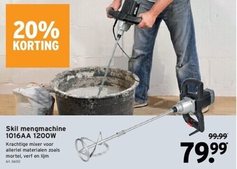 GAMMA Skil mengmachine 1016aa 1200w aanbieding