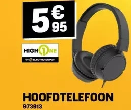 Electro Depot Hoofdtelefoon aanbieding