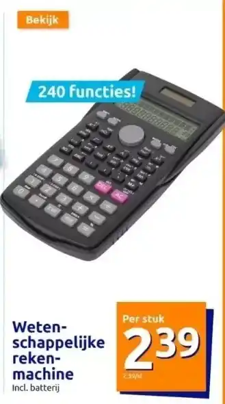 Wetenschappelijke rekenmachine