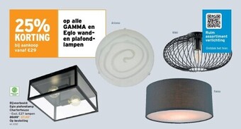 GAMMA Eglo plafondlamp charterhouse aanbieding