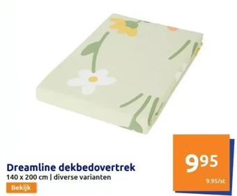 Action Dreamline dekbedovertrek aanbieding