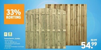 GAMMA Tuinscherm jumbo aanbieding