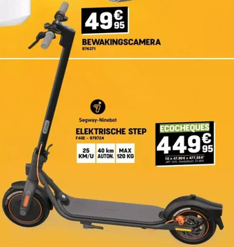 Electro Depot Elektrische step aanbieding