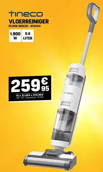 Electro Depot Vloerreiniger aanbieding