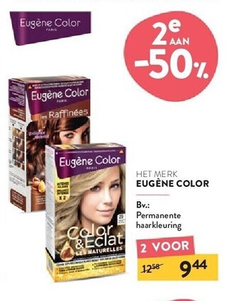 Di Eugène color permanente haarkleuring aanbieding
