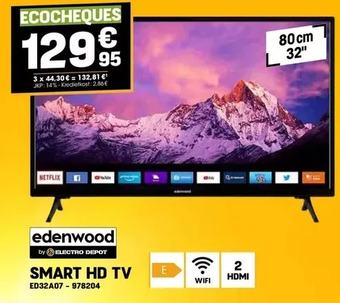 Electro Depot Smart hd tv aanbieding