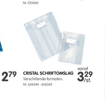 Cristal schriftomslag