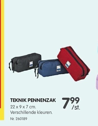 Fun Teknik pennenzak aanbieding