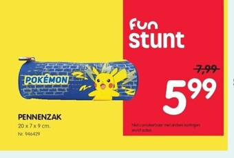 Fun Pennenzak aanbieding