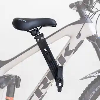 Decathlon Mtb-kinderzitje vooraan - zwart aanbieding