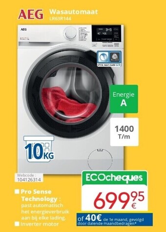 Eldi Wasautomaat lr63r144 aanbieding