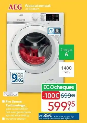 Eldi Wasautomaat l6fbi94bbw aanbieding
