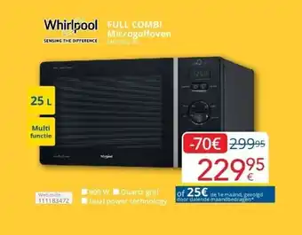 Eldi Full combi microgolfoven mcp347 bl aanbieding