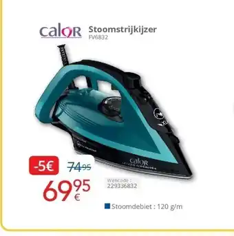 Eldi Stoomstrijkijzer fv6832 aanbieding