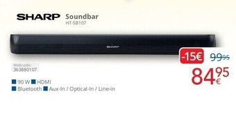 Eldi Soundbar ht-sb107 aanbieding