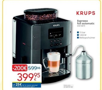 Eldi Espresso full automatic ea816b70 aanbieding