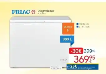 Eldi Diepvriezer bdv3011 aanbieding