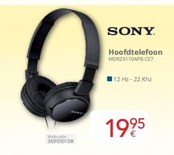 Eldi Hoofdtelefoon mdrzx110apb.ce7 aanbieding