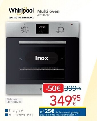 Eldi Multi oven akp469ix aanbieding