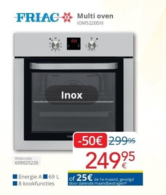 Eldi Multi oven iom5220dix aanbieding