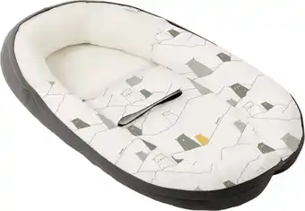 Bol.com Doomoo cocoon bear grey - babynestje - organisch katoen - 74 x 46 cm aanbieding