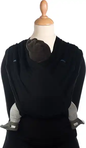 Bol.com Babylonia draagdoek - tri-cotti - zwart - medium aanbieding