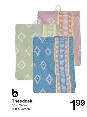 Zeeman Theedoek aanbieding