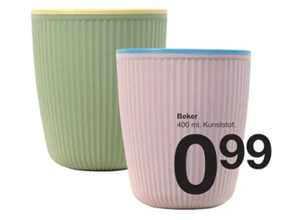 Zeeman Beker aanbieding