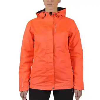 Decathlon Waterdicht dubbel fleecejack voor dames peak mountain ajik aanbieding