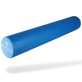 Decathlon Foam roller zacht - blauw - 90cm - ø 15cm aanbieding
