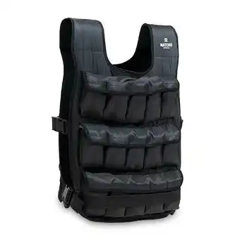 Decathlon Gewichtsvest 20 kg - zwart - 24,5 cm - 16,8 cm aanbieding