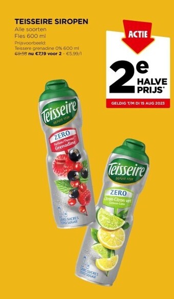 Jumbo Teisseire siropen aanbieding