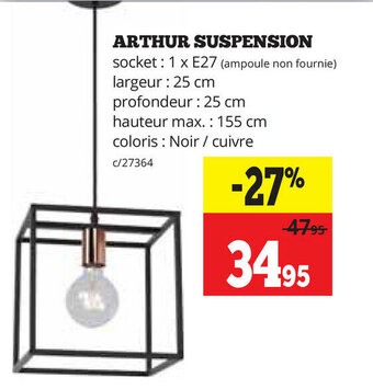 Dema Arthur Suspension aanbieding