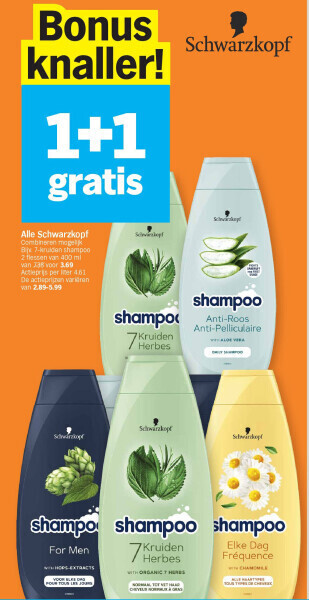 Albert Heijn Alle schwarzkopf aanbieding