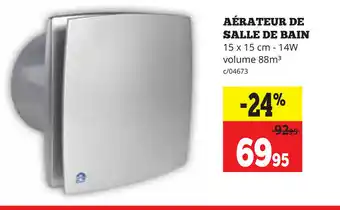 Aérateur De Salle De Bain
