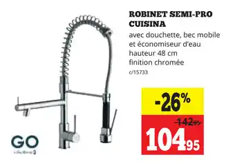 Dema Robinet Semi-Pro Cuisina aanbieding